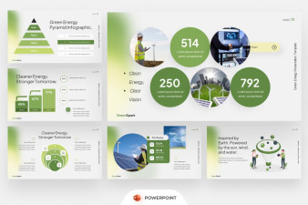 Green Energy RR PowerPoint Template